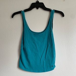 Blue American eagle tank top